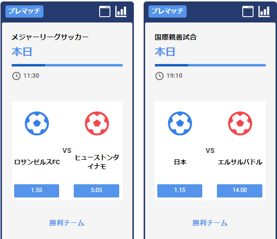 BeeBet サッカー