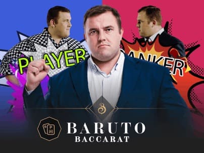 BARUTO BACCARATのトップ画面