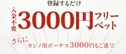 遊雅堂 3000円フリーベット